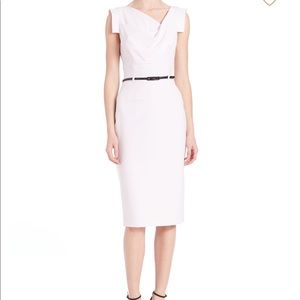 Black Halo White Jackie O Dress Size 8